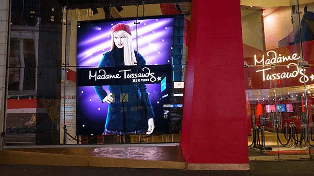 Madame Tussauds LED Videwall