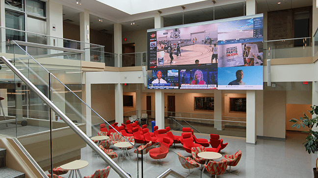Indiana University LED Videowall